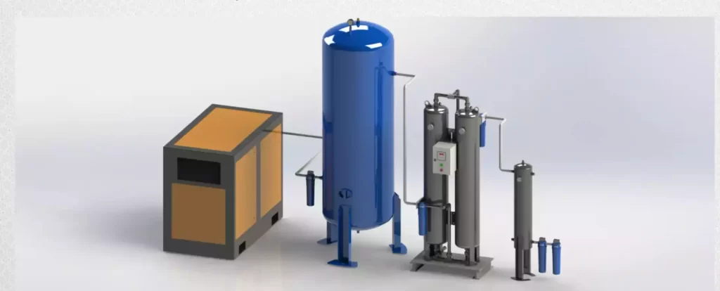 Su Arıtma İçin Yağsız Kimyasal Hava Kurutucu