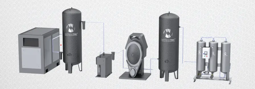 Yüksek Basınç Yağsız Kimyasal Hava Kurutucular 9